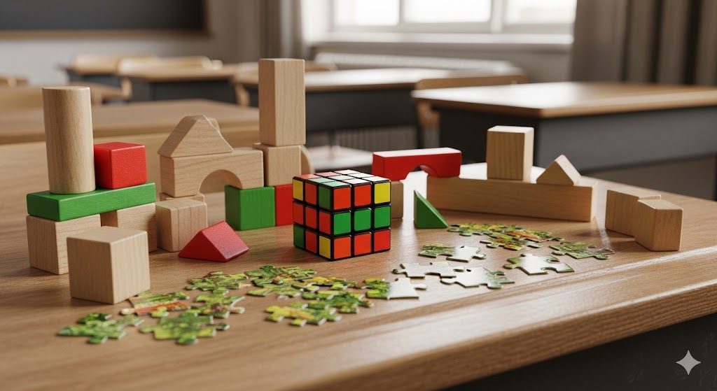 puzzelen op school