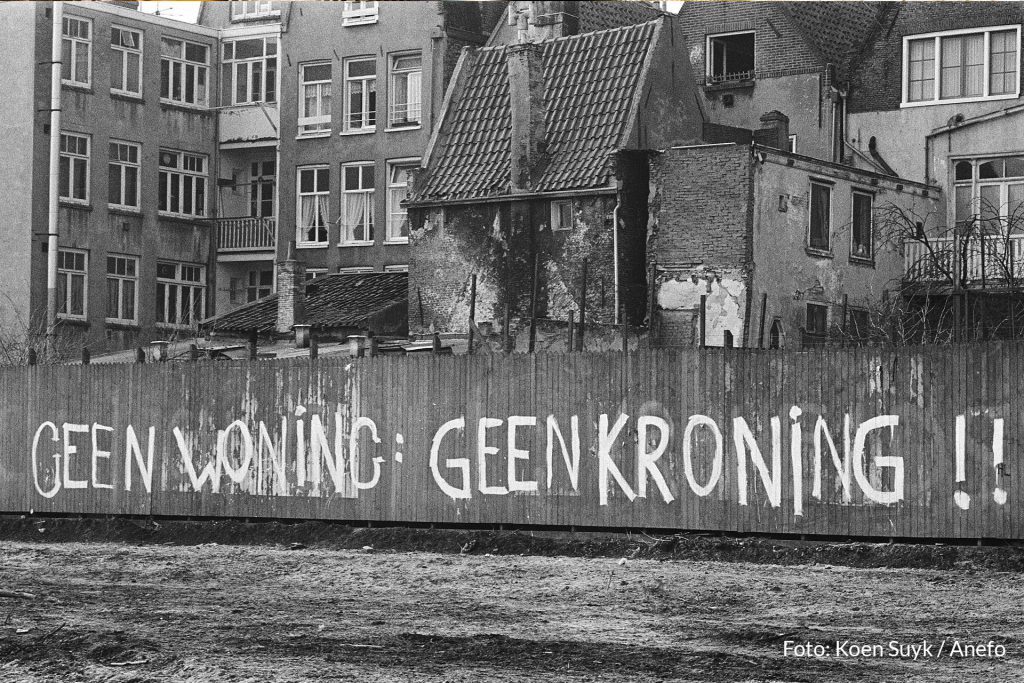 Geen woning geen kroning