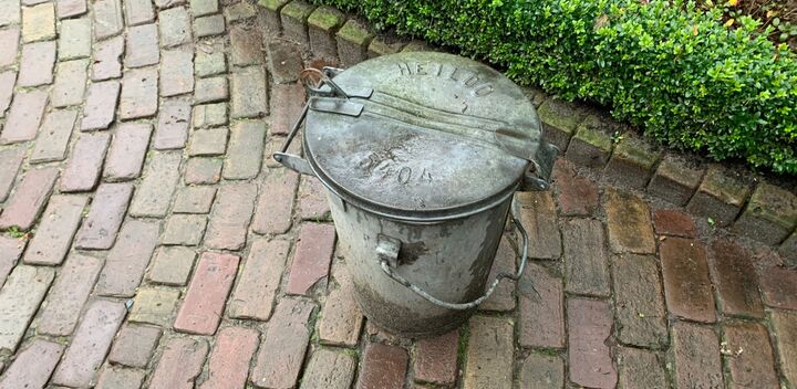 Zinken vuilnisemmer