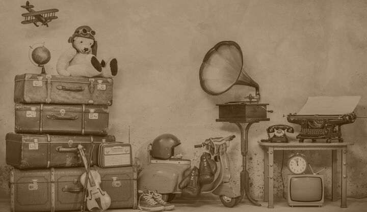 Voorwerpen van vroeger